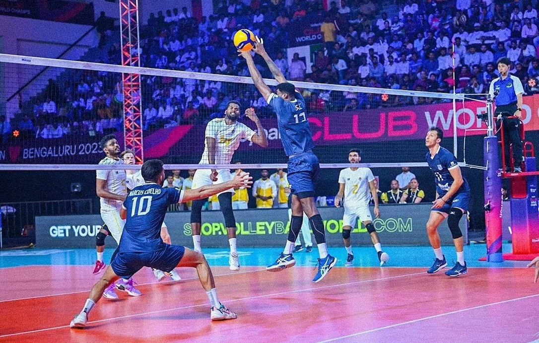 Ahmedabad Defenders A Gritty Fight Against Itambe Minas in Men's Club